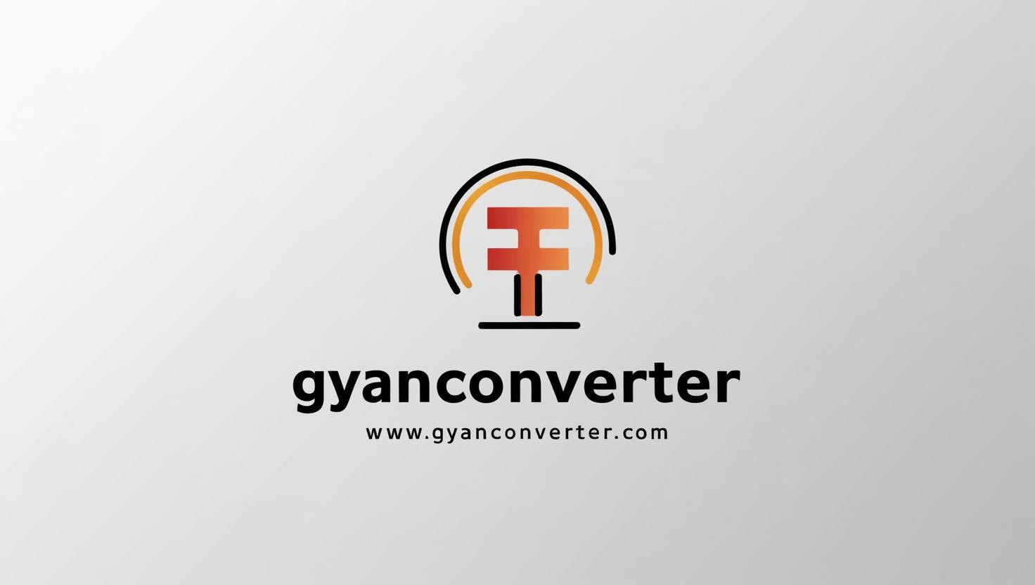 create a logo for my website www.gyanconverter.com